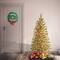 4.5ft. Pre-Lit Arcadia Cashmere Pine Artificial Christmas Tree, Clear Lights